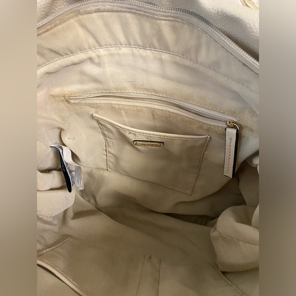 Aldo blue and off-white canvas tote - Picture 6 of 11